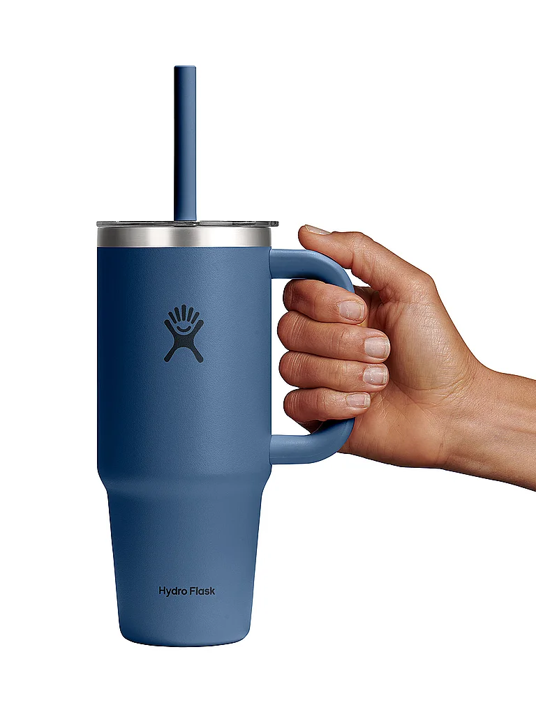 HYDRO FLASK Trinkflasche All Around™ Travel Tumbler 709ml dunkelblau — Bild 3